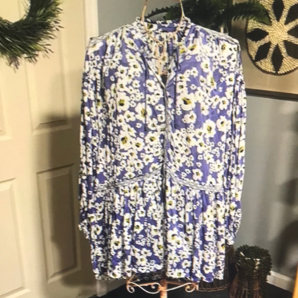 NWOT free people floral mini dress